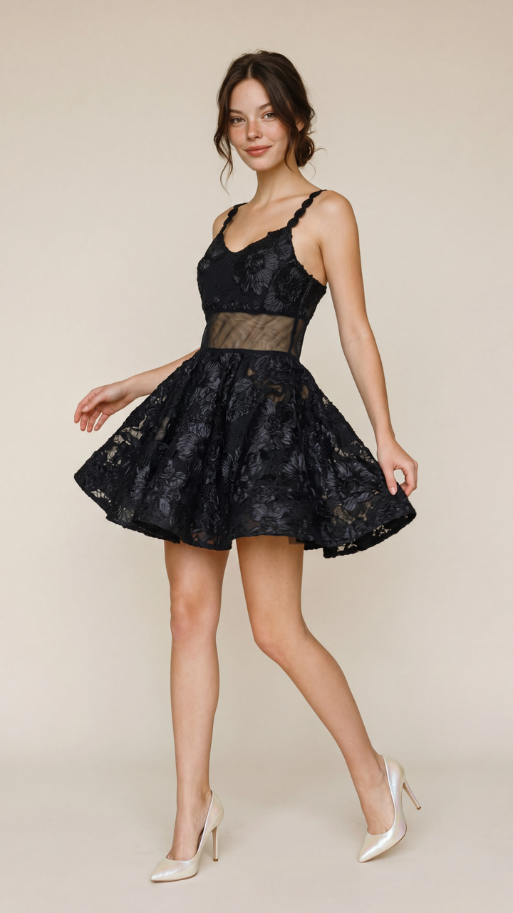 Midnight Bloom Dress