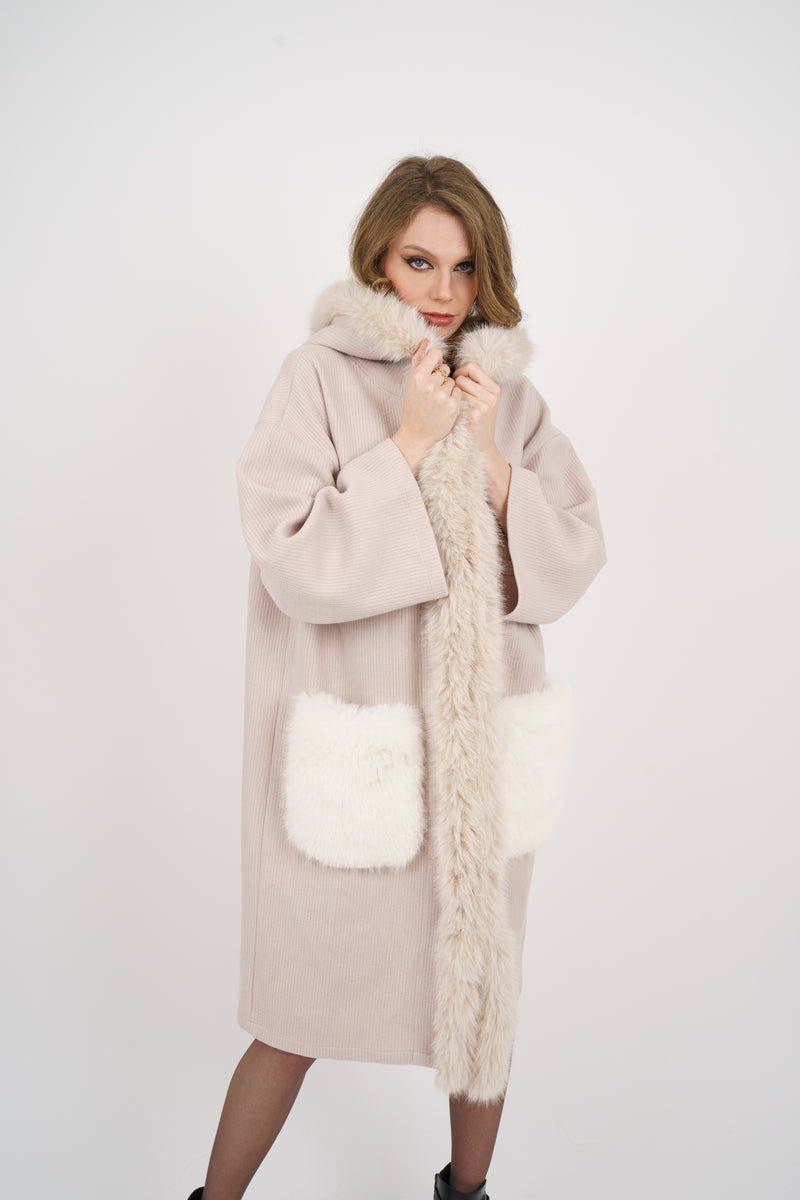 Velour Grace Coat