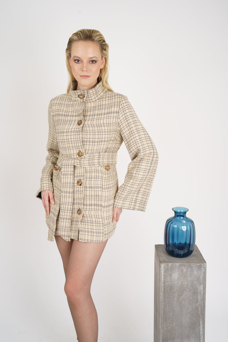 The Regency Plaid Coat