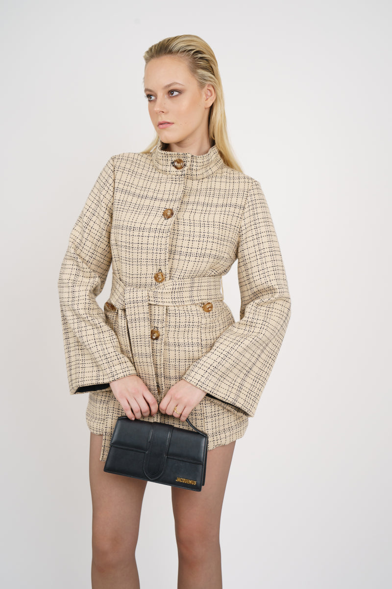 The Regency Plaid Coat