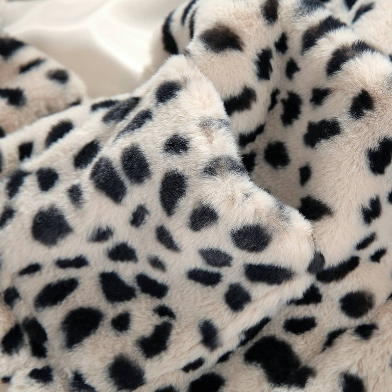 Cappotto in pelliccia sintetica leopardata