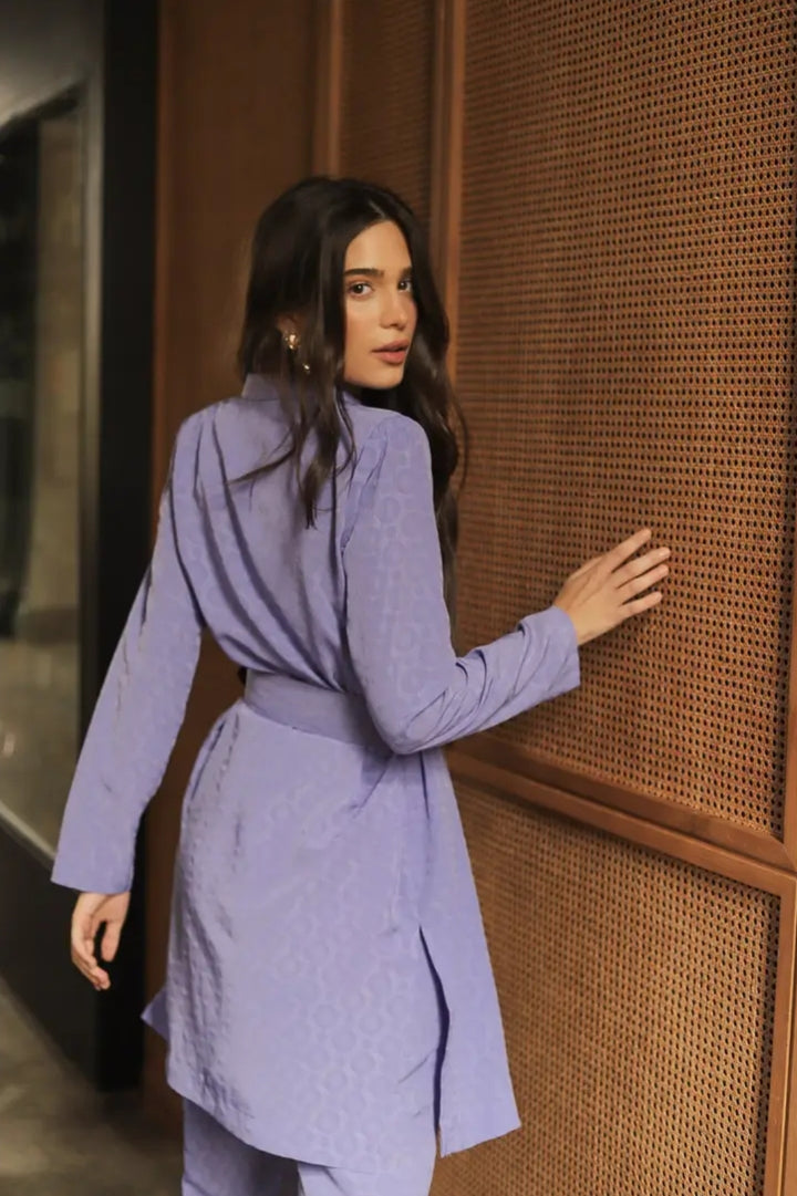 Lavender Elegance Tailored Set
