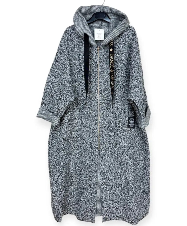 Long Bouclé yarn Coat