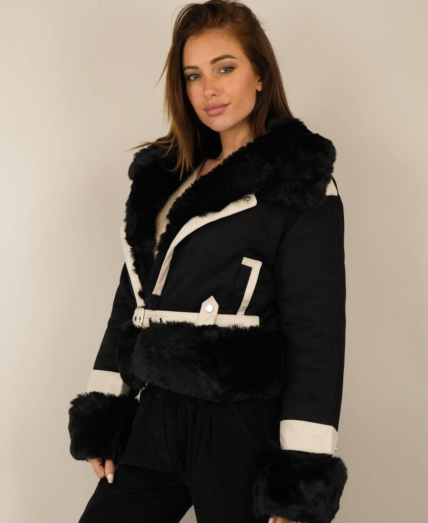 ジャケット・アウター Suede jacket / velor jacket Black Suede Jacket – VIVEMORA
