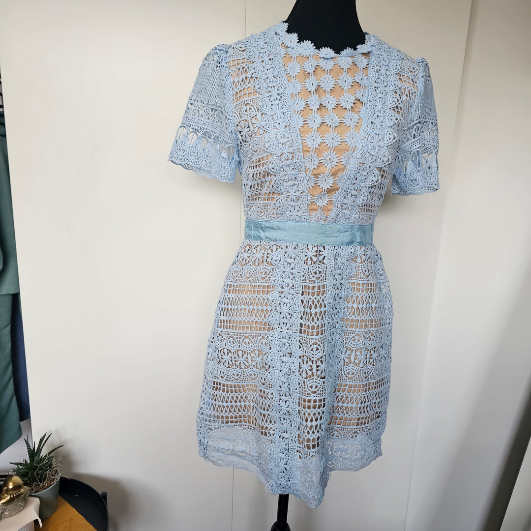 Light Blue Lace Dress – Size S Only