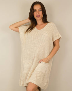 Abito in maglia oversize