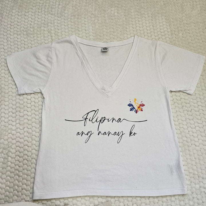 Filipina Ang Nanay Ko – White Cotton Tee