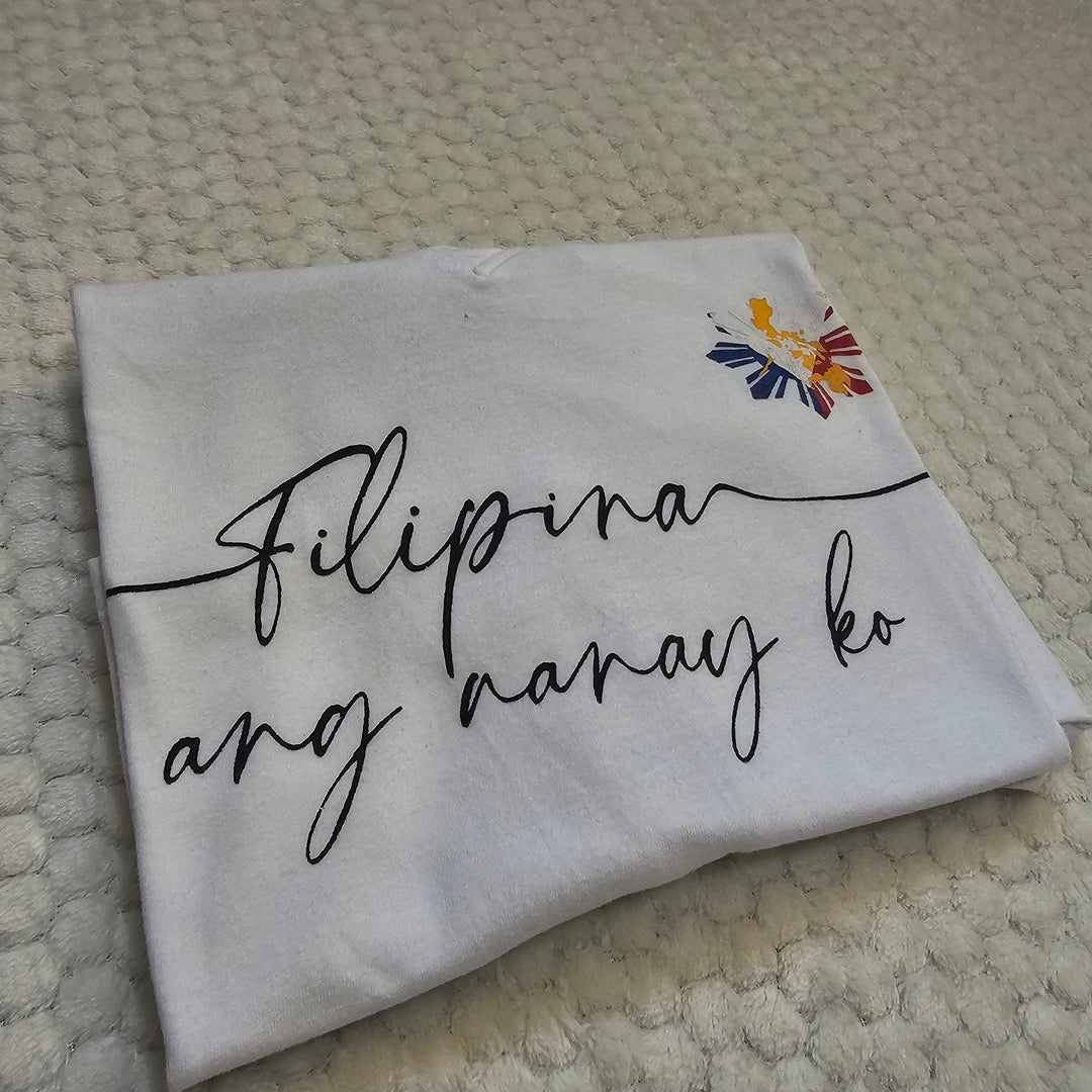 Filipina Ang Nanay Ko – White Cotton Tee