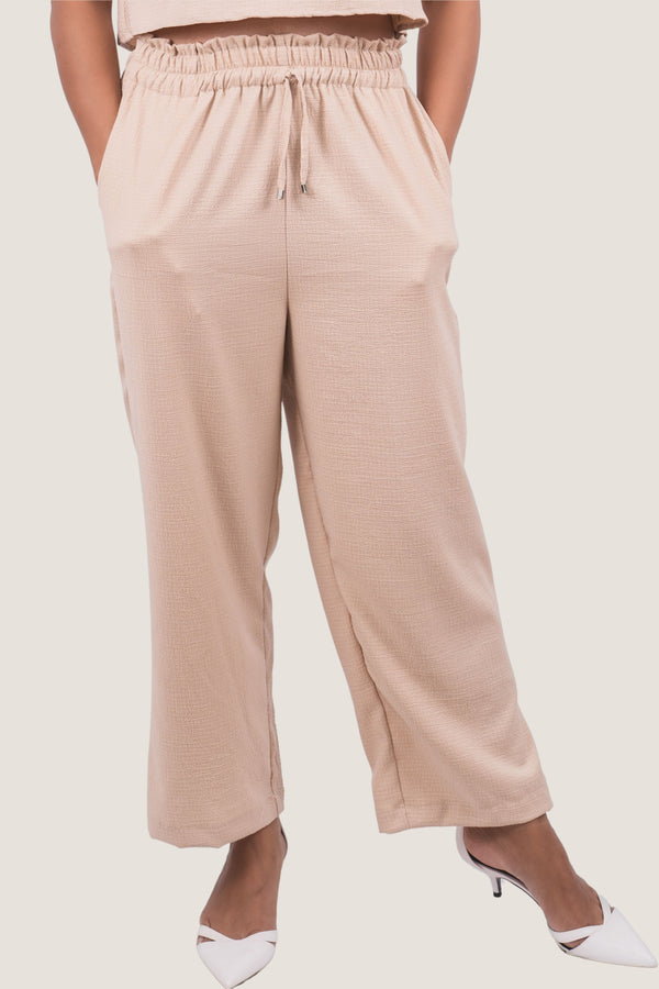 Set loungewear rilassante beige