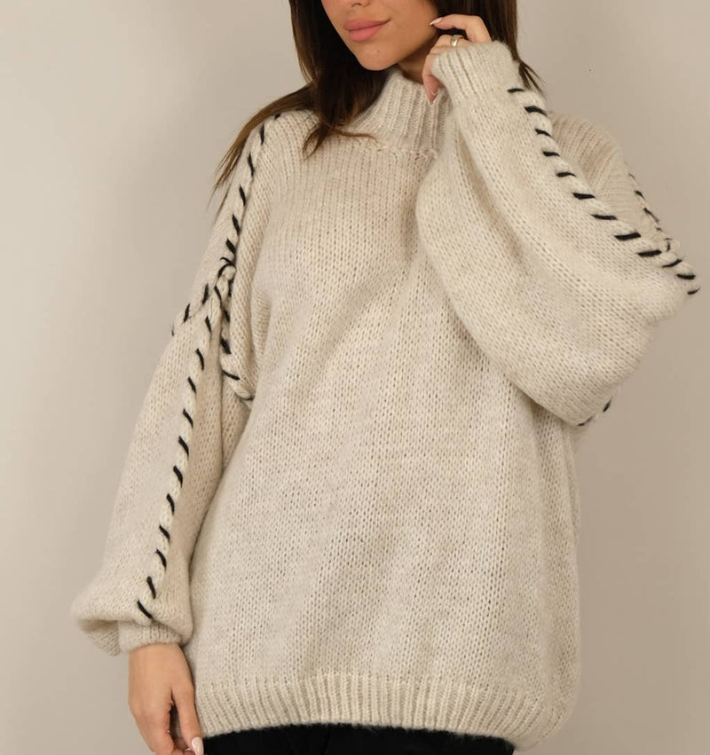 Stylish Knitted Sweater