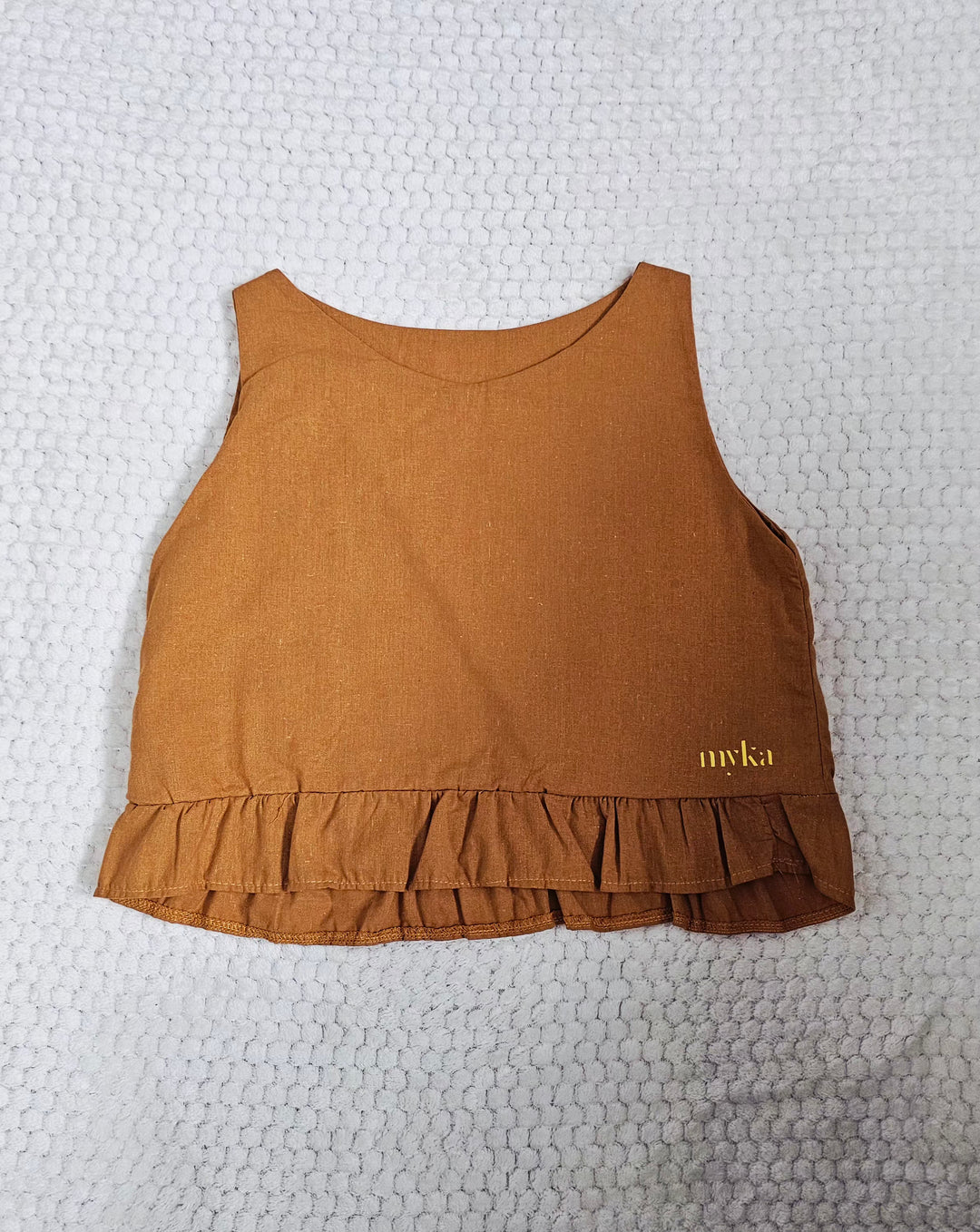 Linen crop top
