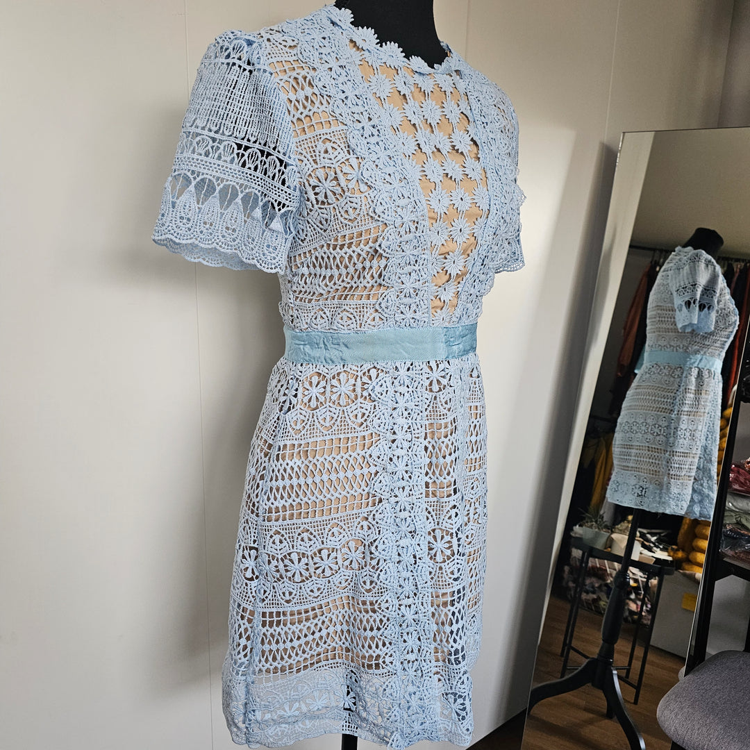 Light Blue Lace Dress – Size S Only