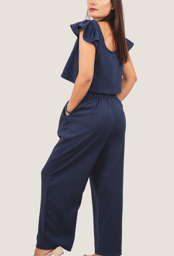 Completo loungewear Sophia blu scuro