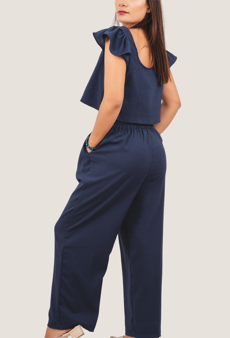 Completo loungewear Sophia blu scuro